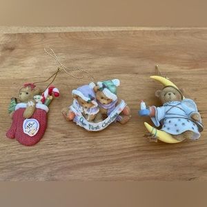 Cherished Teddies Christmas Ornaments🎄